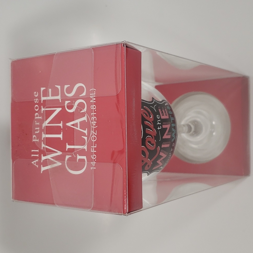 Holiday Wine Glass - Picture 2 of 2